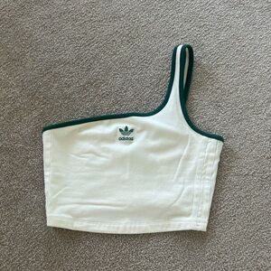 PacSun Adidas one shoulder crop top